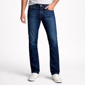 Patagonia Men's Dark Blue Straight Stretch Jeans Size 31 X 32 Denim